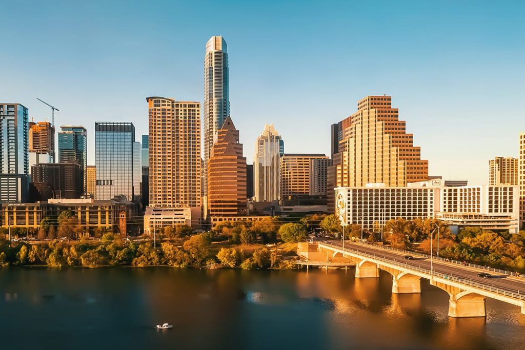 Beautiful photo of Austin where people may find an Austin retirement community